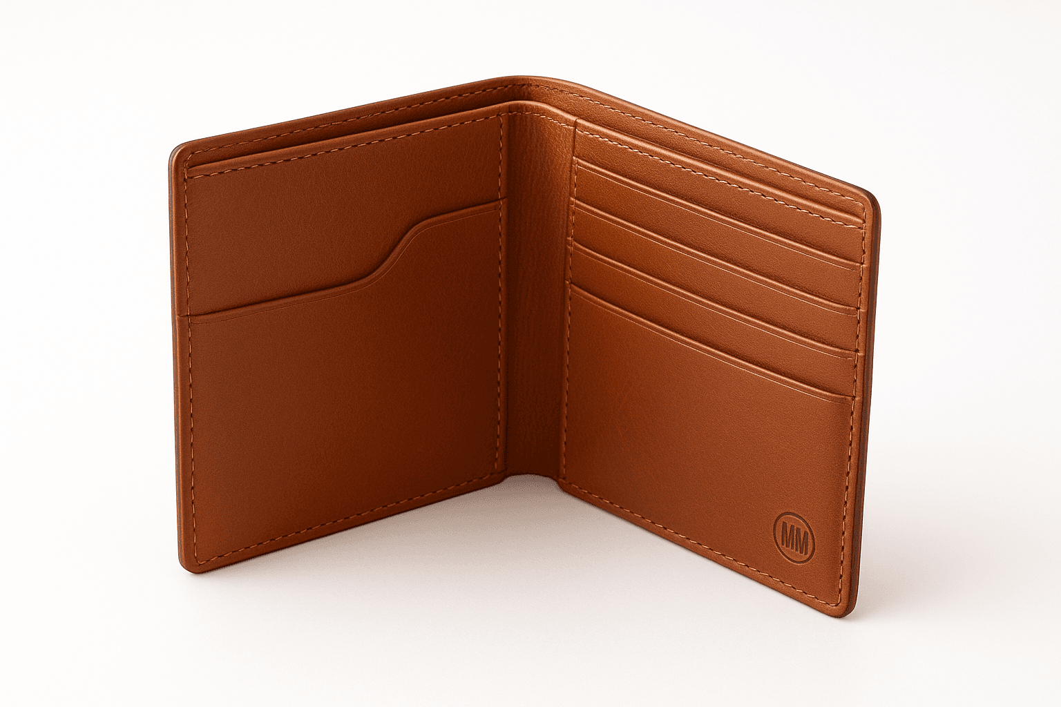 Brown Leather Card Holder thumbnail 1