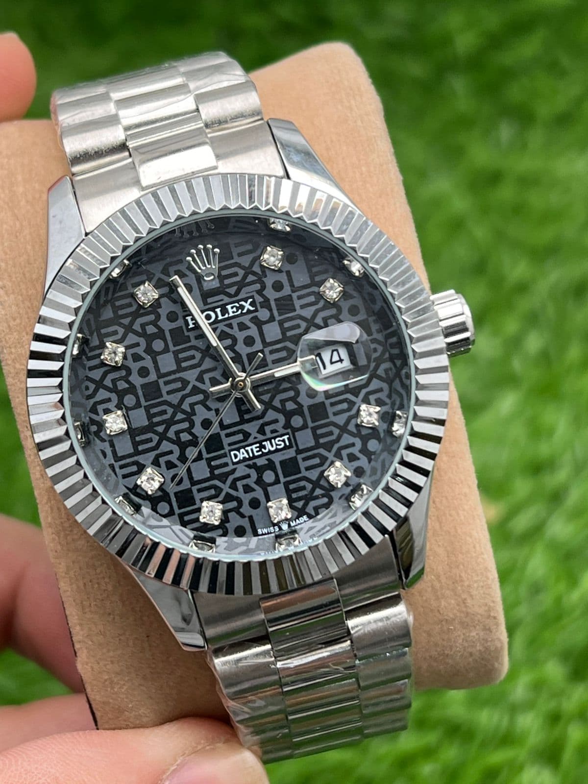 Rolex DateJust Computer Monogram
