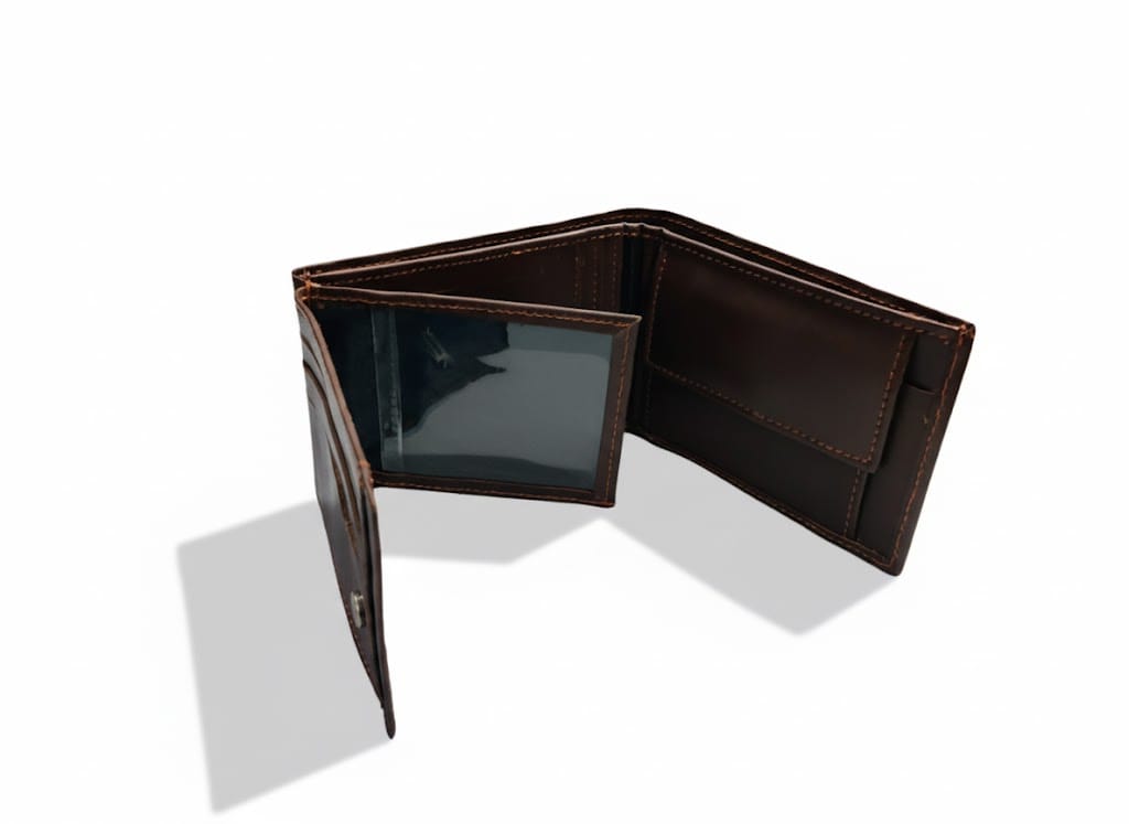 Leather Bi-Fold Wallet thumbnail 1
