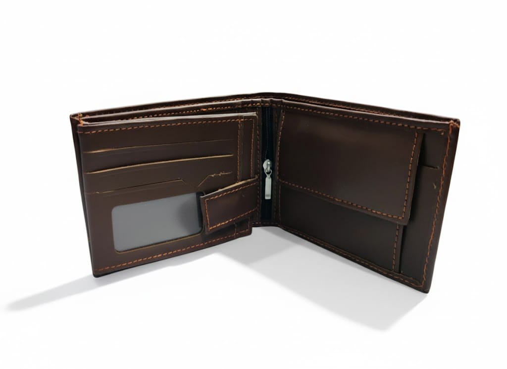 Leather Bi-Fold Wallet thumbnail 2