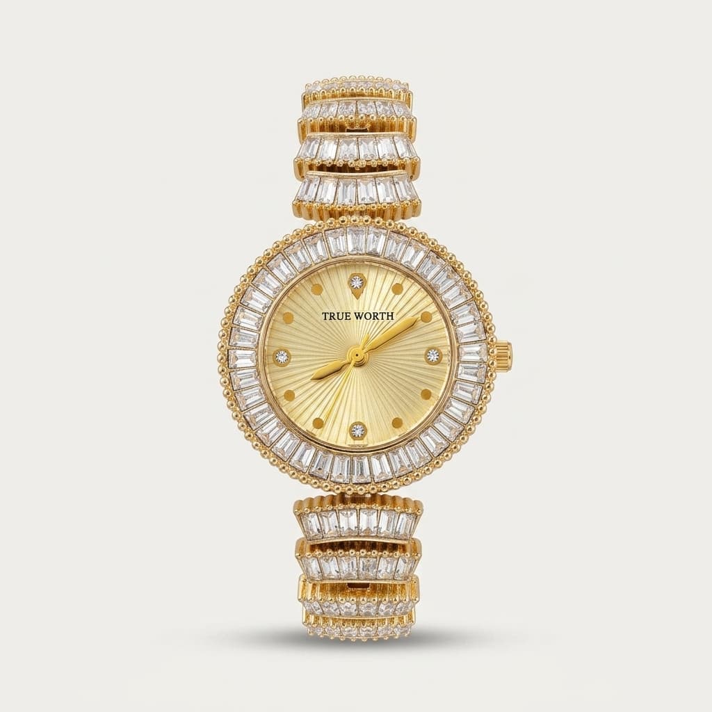 Truworth Baguette Crystal Luxury